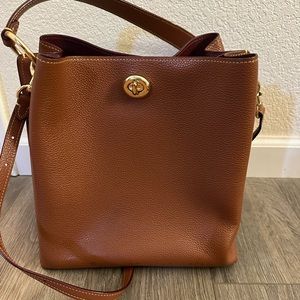 Coach Charlie Leather Bucket Bag